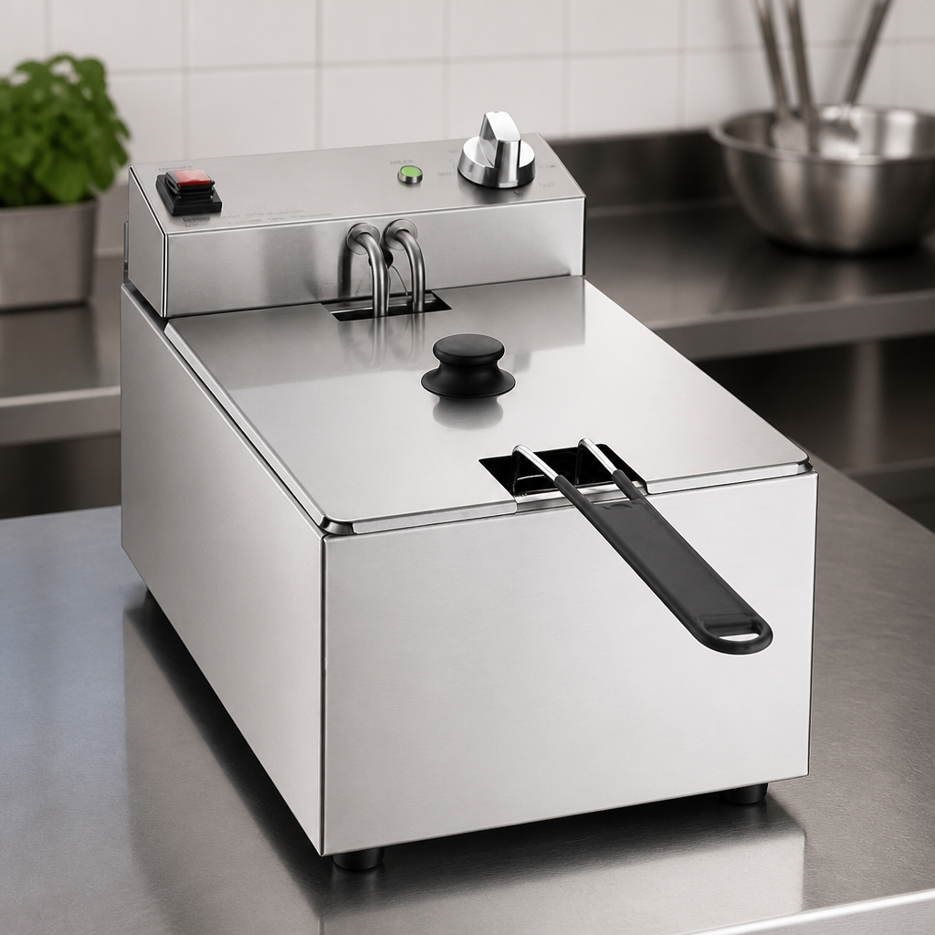 Commercial Countertop Electric Fryer 5Ltr Stainless Steel