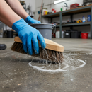 Premium 8-Inch Stiff Scrubbing Brush for Heavy-Duty Cleaning and Maintenance - High-Quality Professional Grade for Industrial and Commercial Applic...