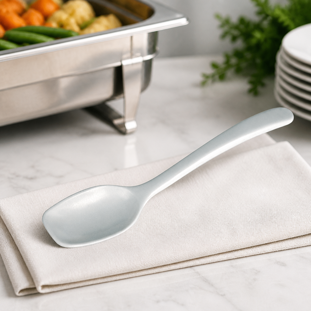 Commercial Melamine Serving Spoon for Catering and Buffets