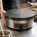 Commercial Gas Crepe Maker 400mm Cooking Area 60 Crepes Output