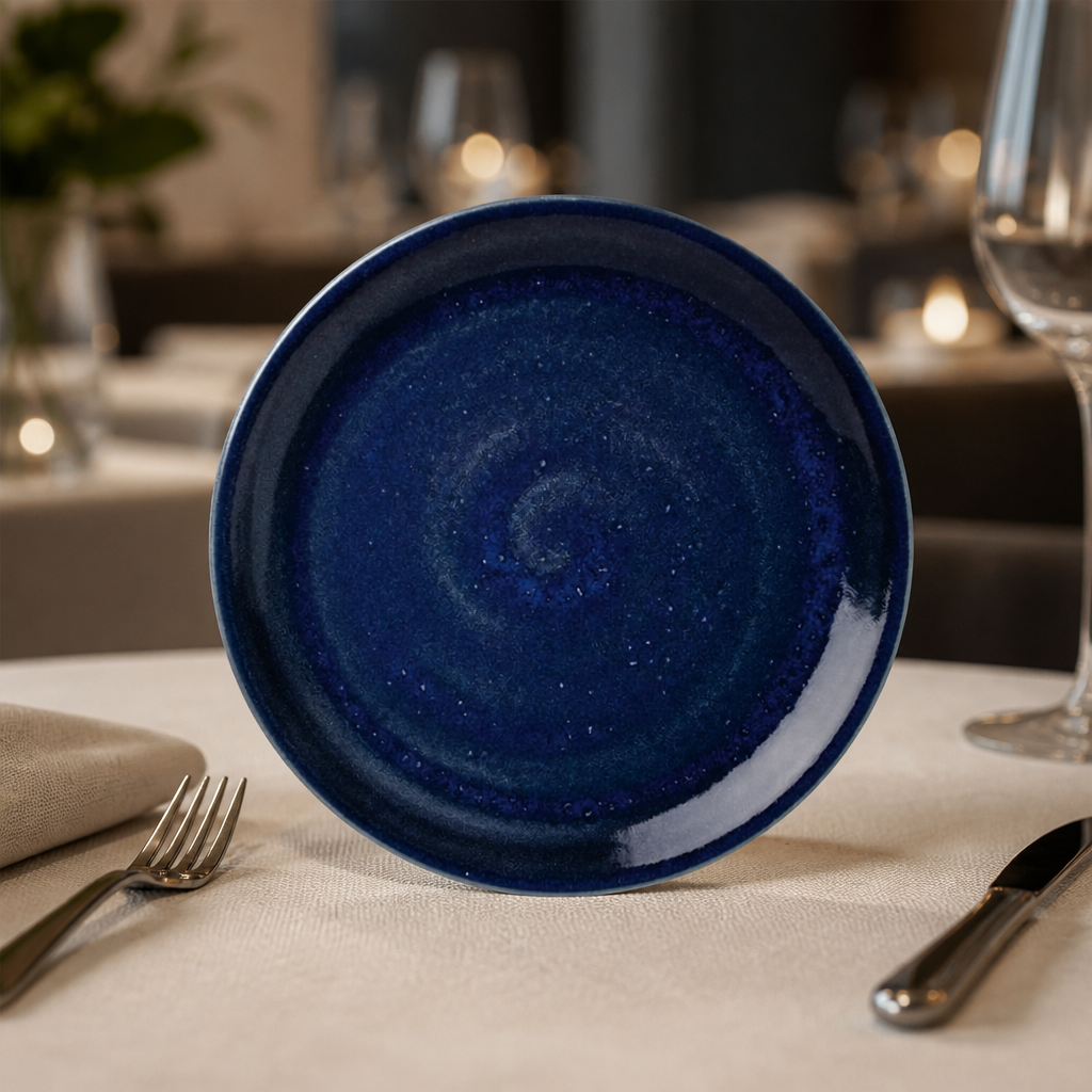 Commercial Coupe Plates 253mm Reactive Glaze 12 Pack
