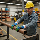 Premium Nitrile Foam Coating Anti-Impact Gloves with TPR Protection for Oil and Abrasion Resistance
