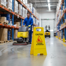 Premium A-Frame Wet Floor Sign 600MM - Durable Safety Warning Sign for Hazardous Areas