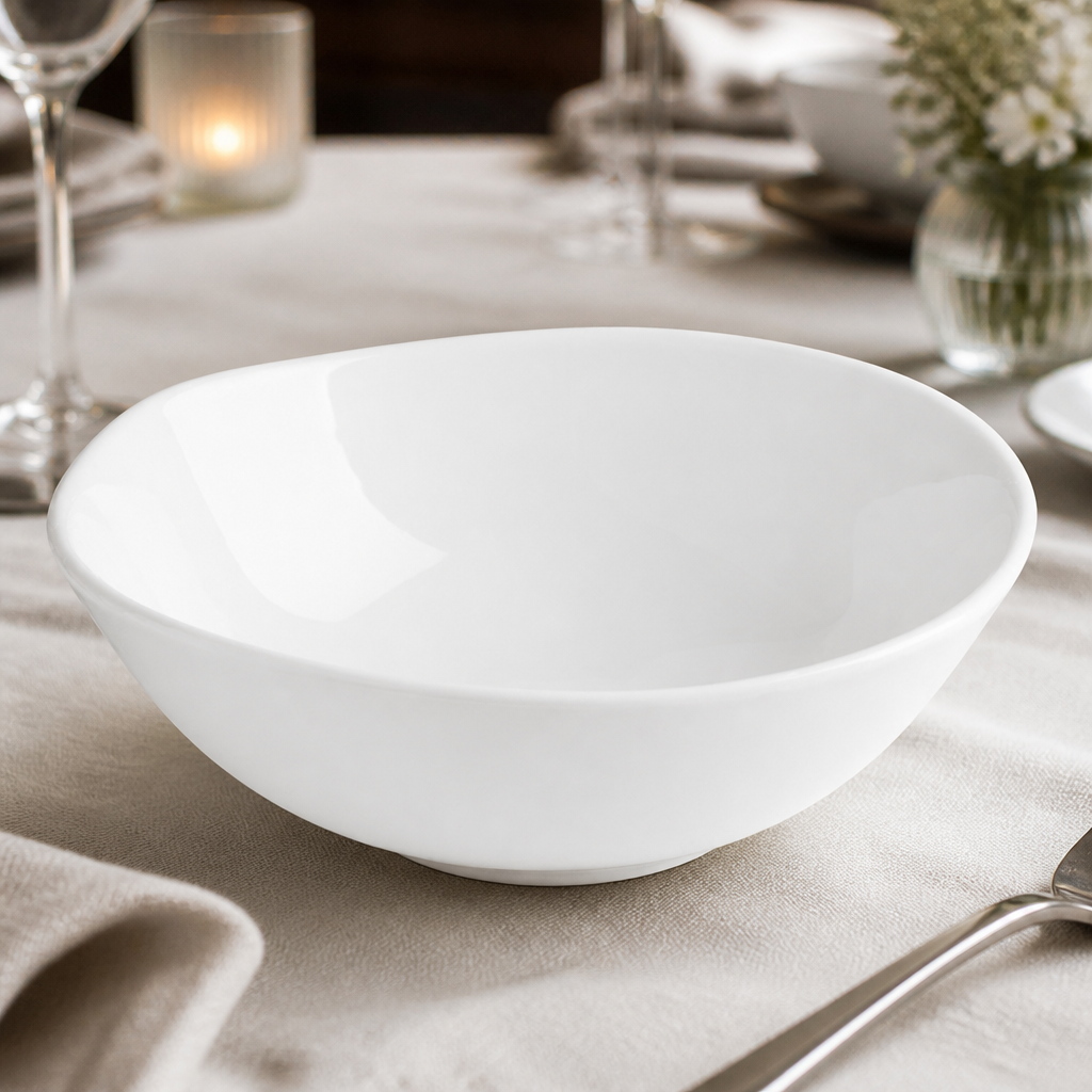 Commercial ramen bowls 210mm 1.25 Ltr porcelain 6 pack