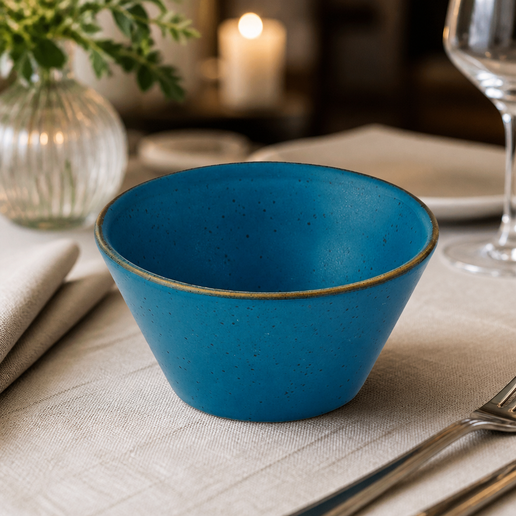 Java Blue Zest Commercial Snack Bowls 340ml 12 Pack