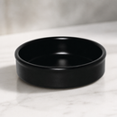 Commercial Stackable Tapas Dishes 102mm Matt Black 6 Pack