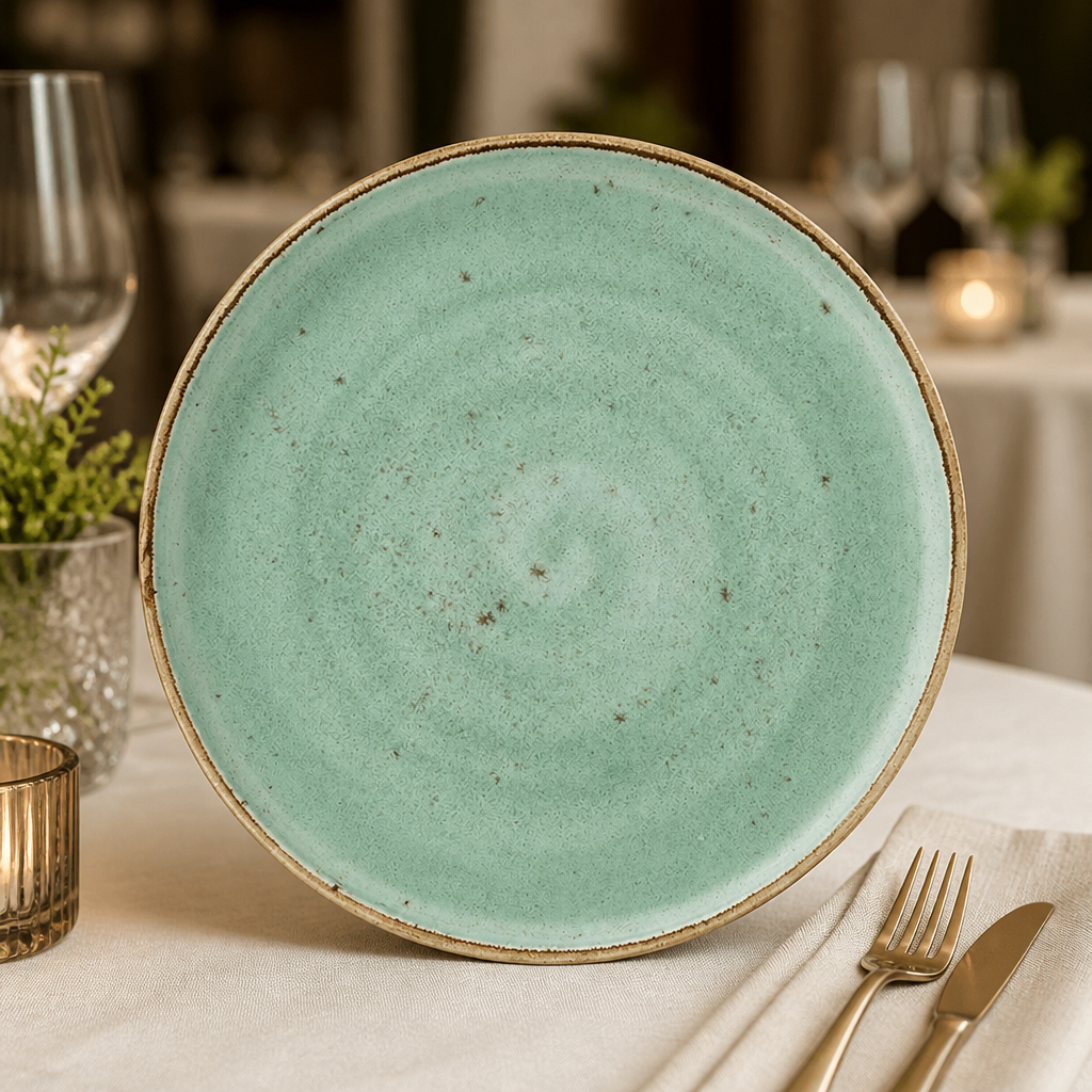 Aqua Stack Plates 204.5mm for commercial catering use