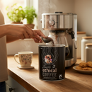 Premium Organic Fairtrade Coffee 750G - Rich Roast in Home Recyclable Tin - High-Quality Professional Grade for Industrial and Commercial Applications