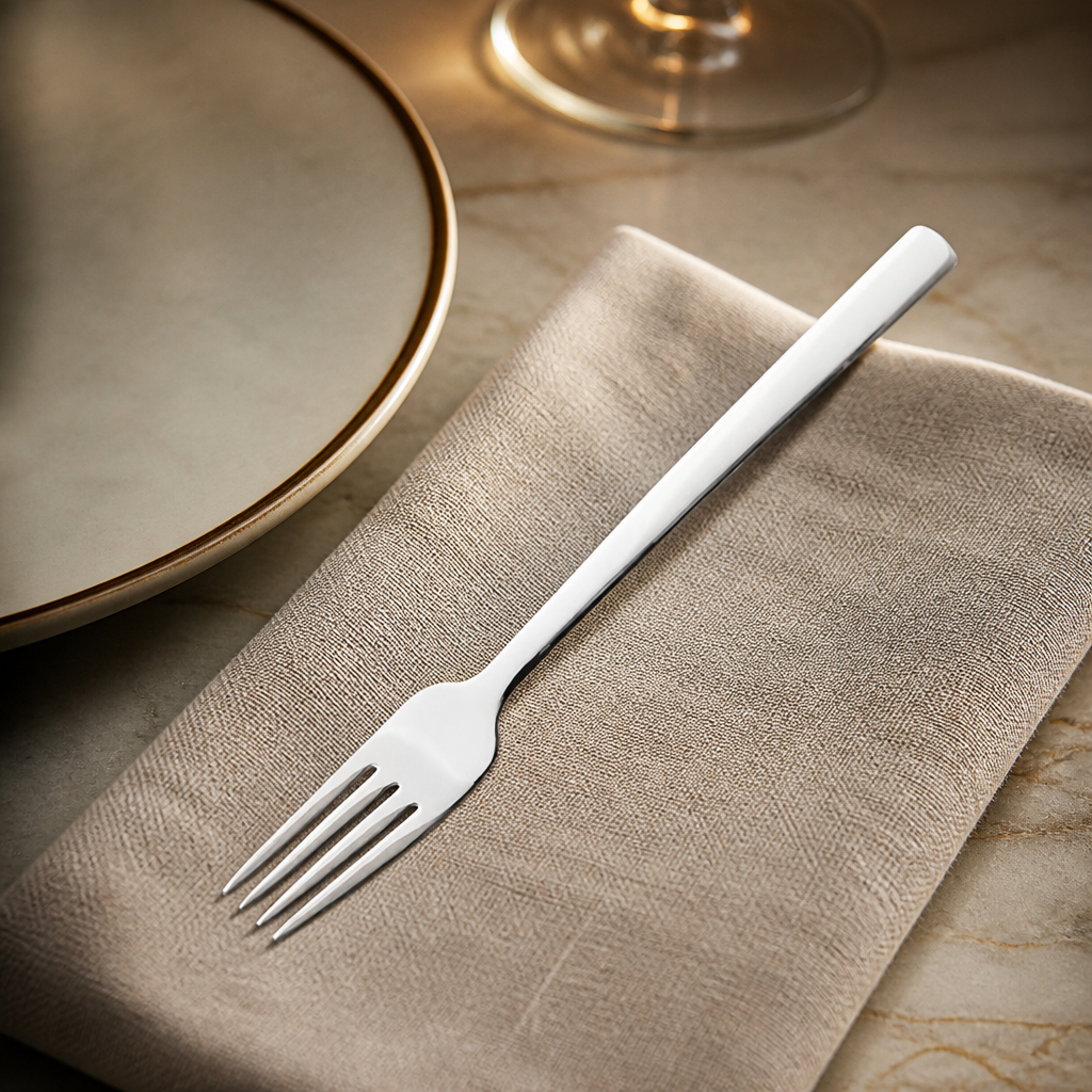Commercial Stainless Steel Cake Forks 12 Pack Ergonomic Design