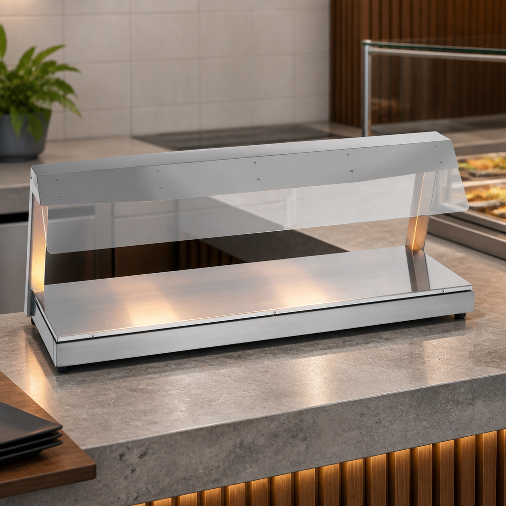 Commercial Electric Food Warmer with Gantry 4 x 1/1 GN