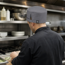 Lightweight Grey Cool Vent Beanie for Commercial Kitchen Use