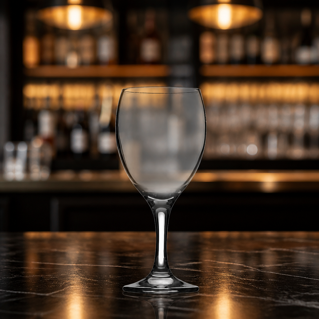 Imperial Wine Glasses 340ml Clear Glass 24 Pack
