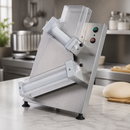 Commercial Double Dough Roller 12" Capacity Stainless Steel