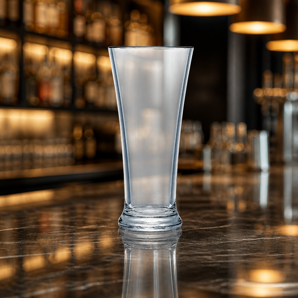 Commercial Pilsner Glasses 285ml Shatterproof 12 Pack