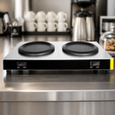 Commercial Twin Coffee Hot Plate with 2 Independently Controlled Burners