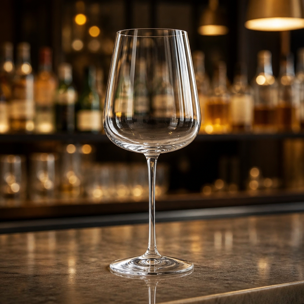 Commercial wine glasses 550ml lead-free crystal 24 pack