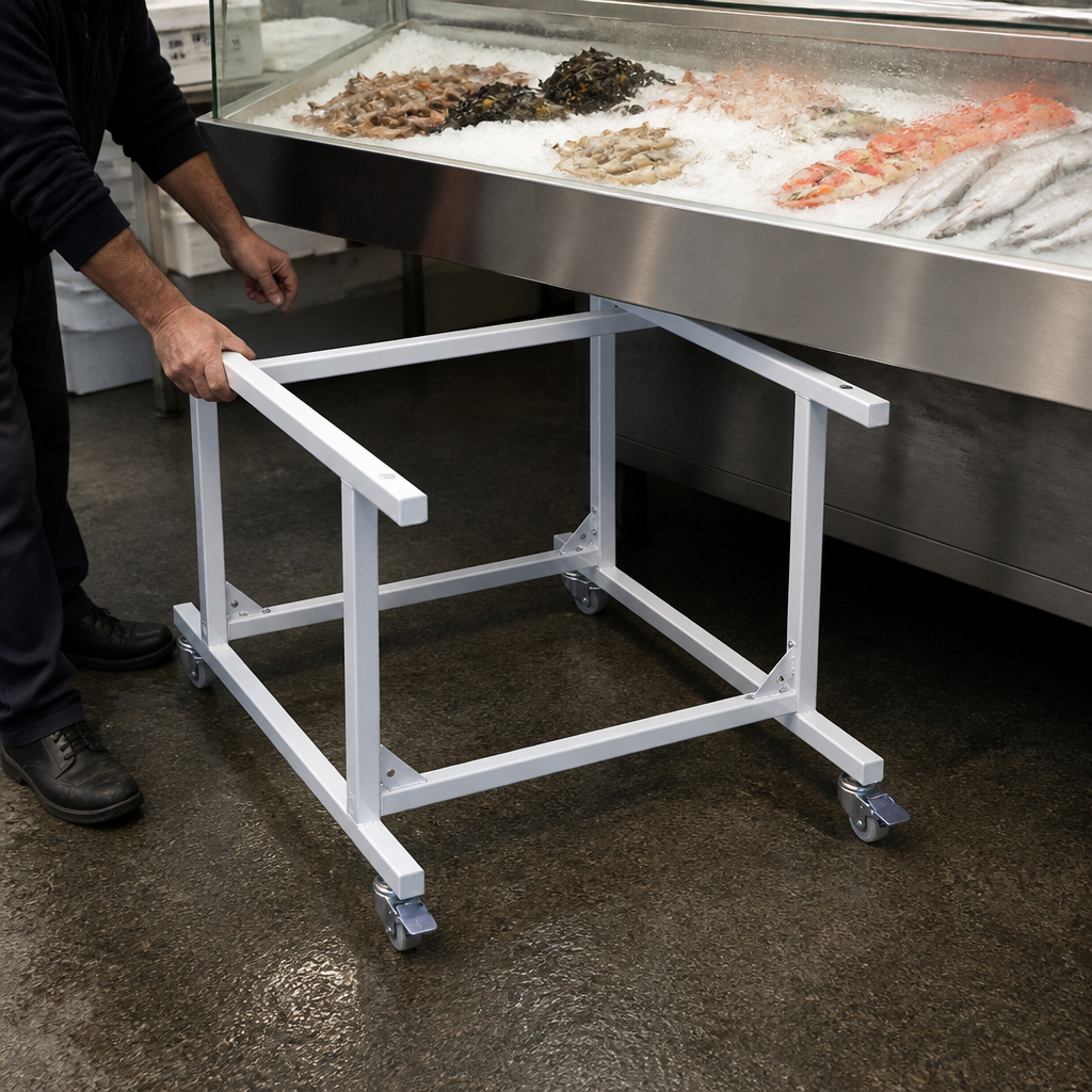 Commercial Trolley Stand for 175Ltr Display Fridge