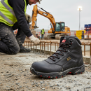 Premium Heavy Duty Safety Boot S3 WR HRO MF SRC with Composite Toe and Non-Metallic Midsole for Ultimate Protection