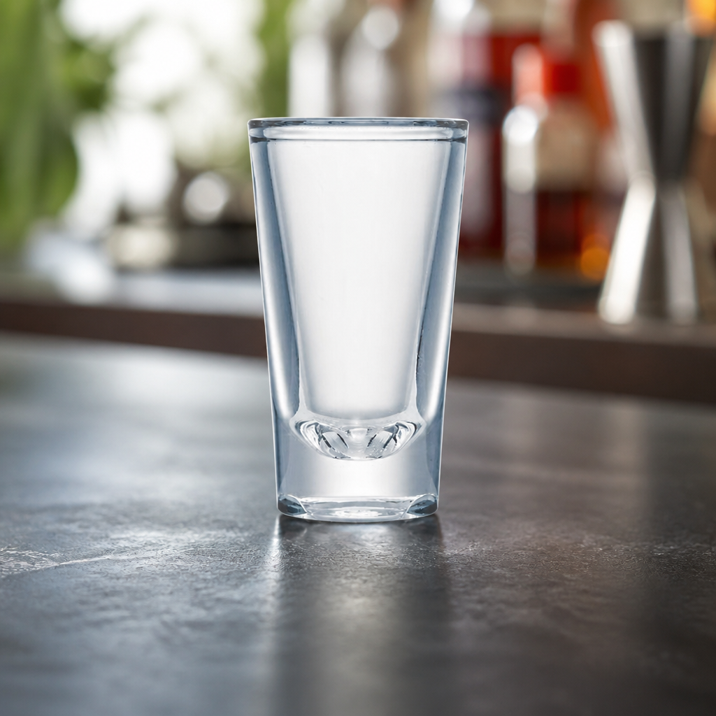 Commercial Shot Glasses 25ml Shatterproof Drinkware 12 Pack