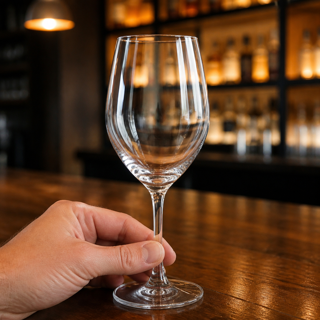 Commercial Wine Glasses 340ml 12oz Clear 6 Pack