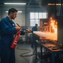 Professional 2kg Carbon Dioxide Fire Extinguisher - Marine Approved, Non-Toxic, Residue-Free, 34B Rating