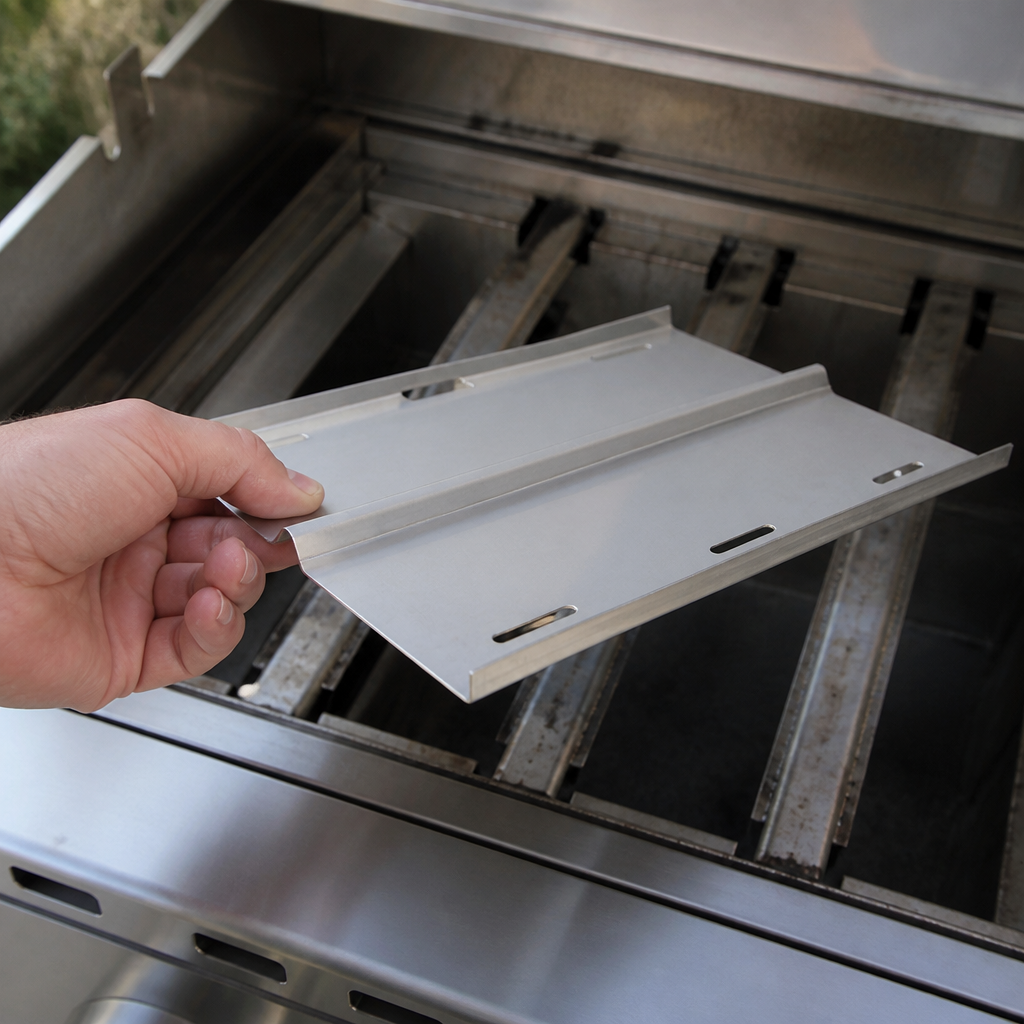 Commercial Charcoal Oven Stainless Steel Flame Deflector 15cm