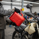 Premium Heavy Duty 5 Litre Red Plastic Fuel Can with Leak-Free Spout for Safe Fuel Storage