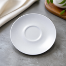 Commercial Espresso Saucers 120mm Vitrified Porcelain 12 Pack