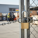 Premium Solid Brass Double Locking Padlock with Long Hardened Steel Shackle for Enhanced Security