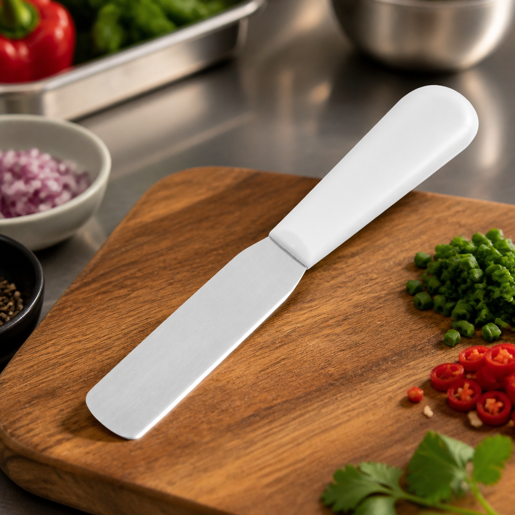 10cm Stainless Steel Palette Knife for Pastry and Baking