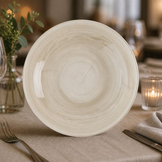 Commercial Coupe Bowls 247mm Natural 12 Pack