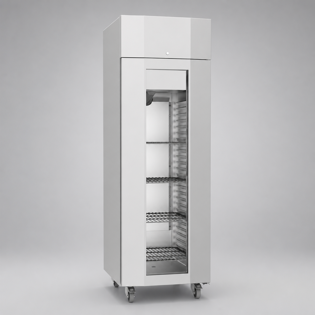 700L Commercial Glass Door Upright Display Fridge