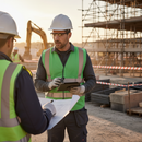 Premium Hi-Viz Emerald Green Waistcoat with Contrast Trim and Velcro Fastening - Sizes S to 4XL