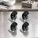 Commercial Display Freezer Castors Set of 4 Replacement Parts