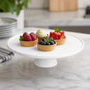 Commercial Melamine Round Cake Stand 330x140mm Dishwasher Safe