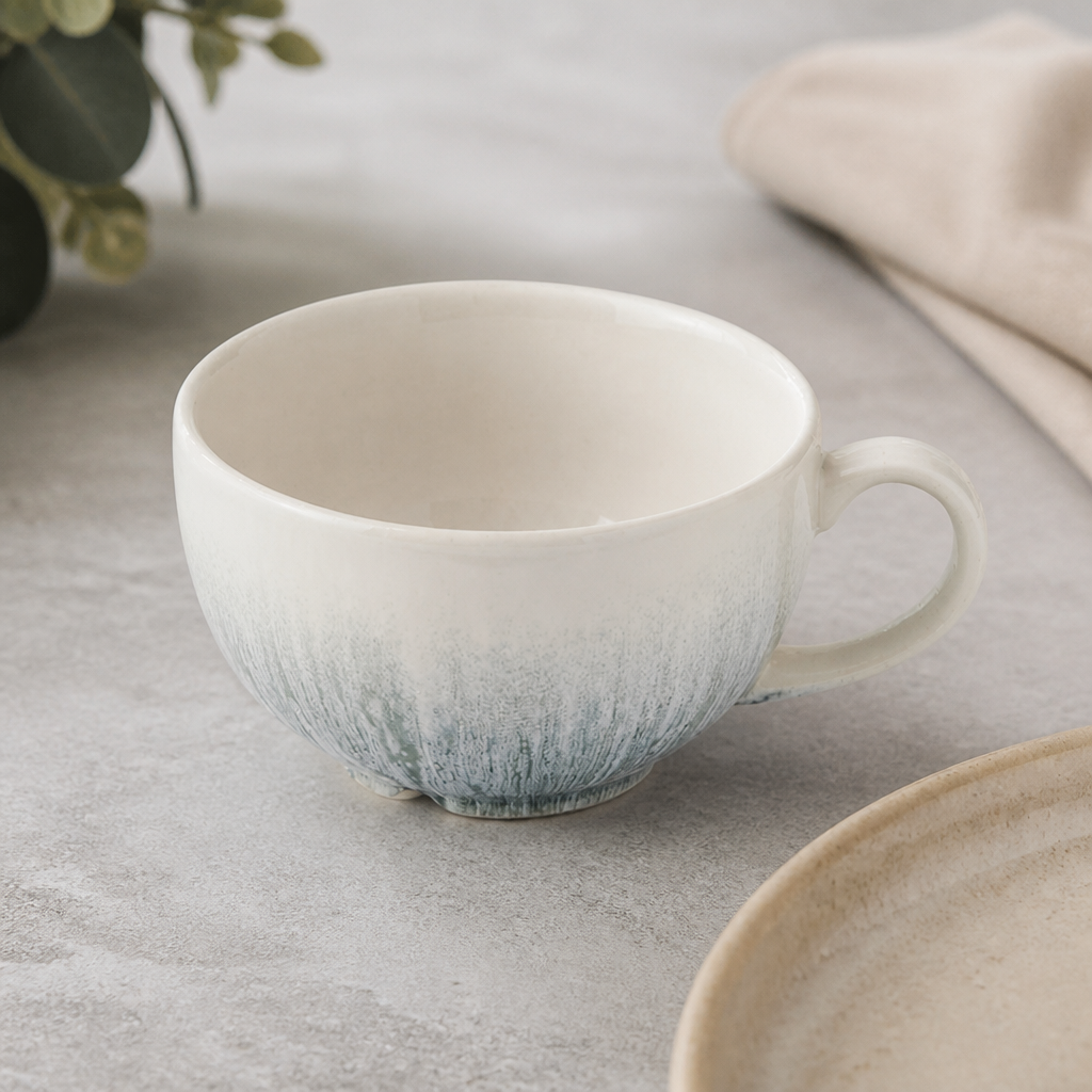 Commercial Cappuccino Cups 227ml Microwave Dishwasher Safe 12 Pack