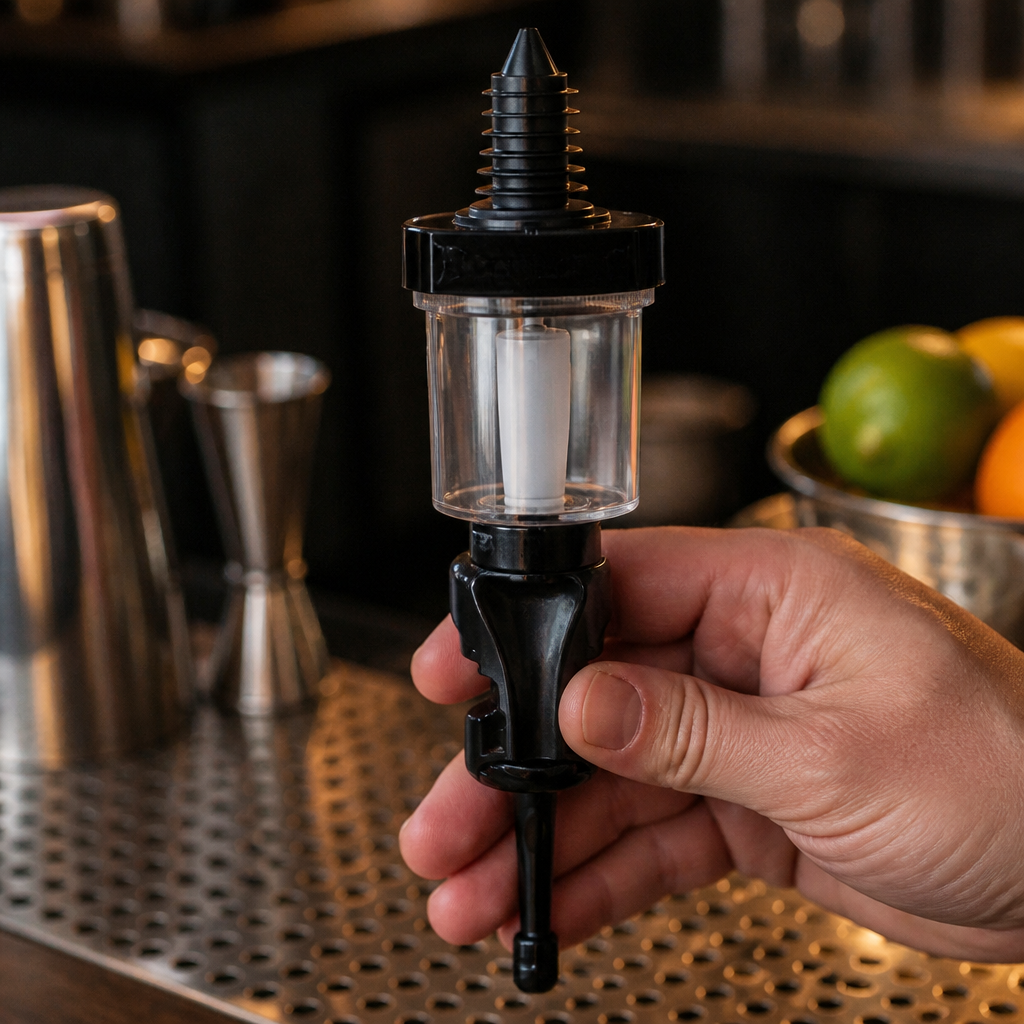 50ml Black Solo Measure for bars and catering