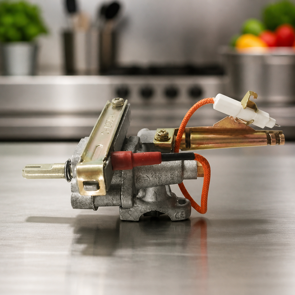 Commercial Barbecue Valve for Combi BBQ Griddle