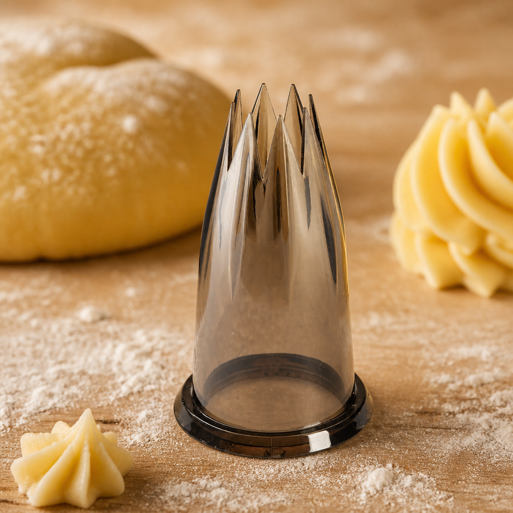 Commercial piping nozzle set 13mm diameter for baking