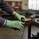 Premium Ultra-Lightweight Nitrile Micro Foam Glove with Cut Level D Protection and Touch Screen Compatibility