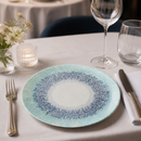 Commercial Coupe Plates 217mm Blue Textured Design 12 Pack