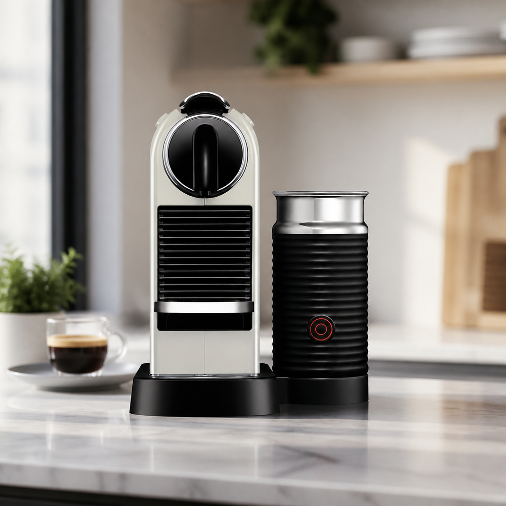 Commercial Pod Coffee Machine with Automatic Milk Frother