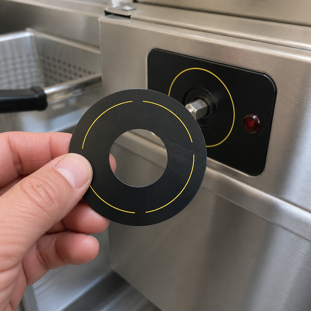 Pasta Boiler Replacement Panel Label for 600 Series Cookers