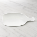 Commercial Vitrified Ceramic Handled Paddle 284mm White 6 Pack