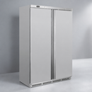 Commercial Double Door Freezer 744Ltr Stainless Steel