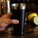Commercial Cocktail Shaker 828ml Black Vinyl Coated Finish