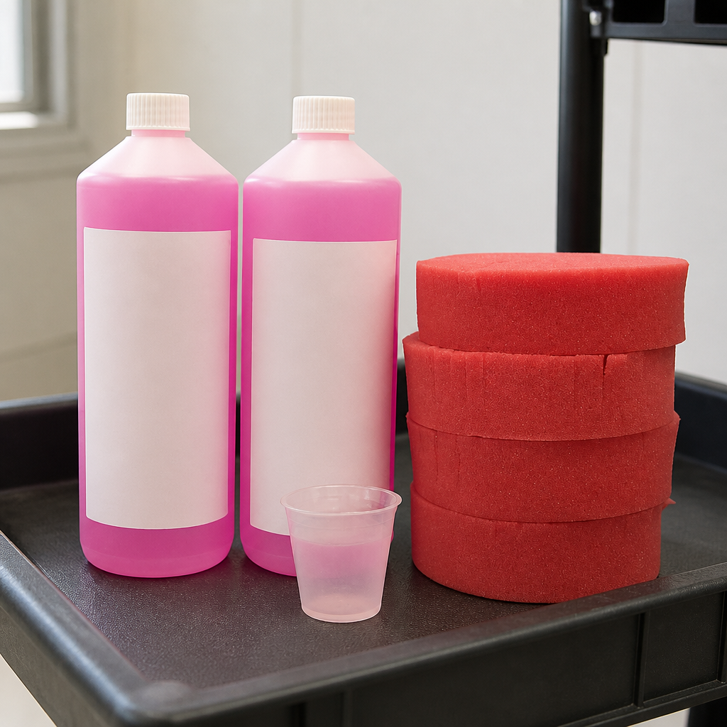 500ml Commercial Glassware Detergent and Rinse Aid Pack