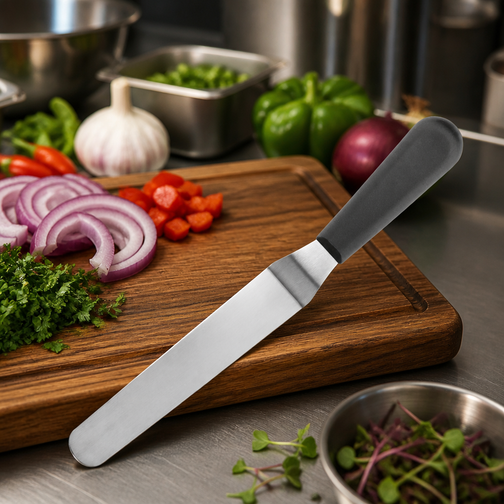 Commercial Angled Blade Palette Knife 19.5cm Stainless Steel