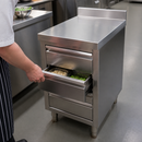 Commercial Stainless Steel Workstation Table with 4 Drawers