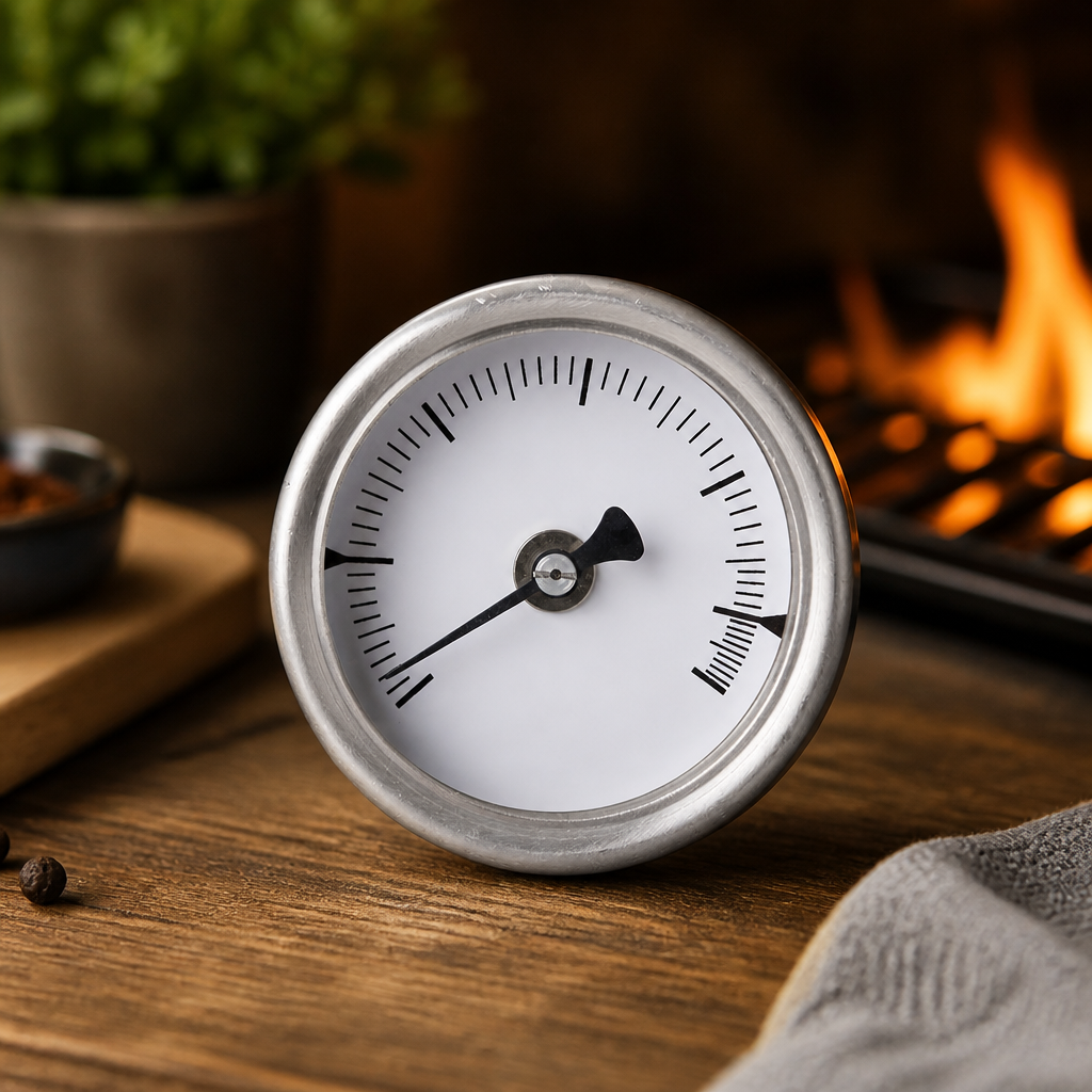 Commercial Charcoal Oven Thermometer Replacement Part 65mm
